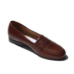 Alan Payne Sergio Italian Calfskin Slip On Loafers Chili