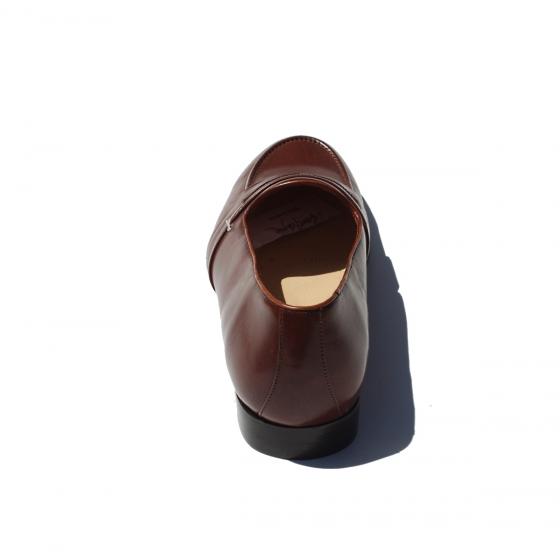 Alan Payne Sergio Italian Calfskin Slip On Loafers Chili