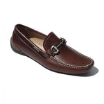 Alan Payne Bernardo Calfskin Bit Driving Shoes Brown
