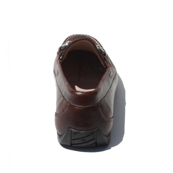Alan Payne Bernardo Calfskin Bit Driving Shoes Brown