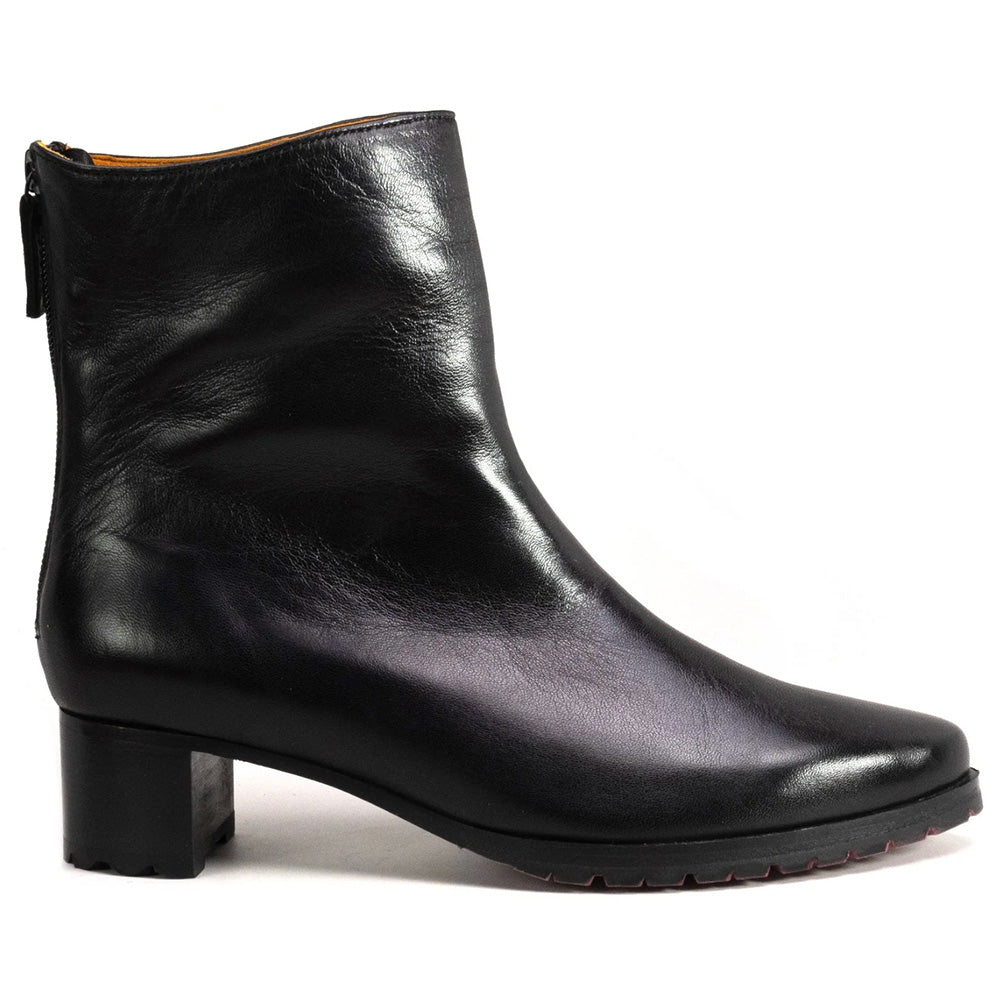Robert Zur Women's Emilie True Glove Zipper Boot Black