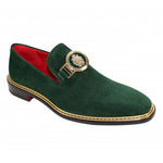 Emilio Franco 102 Green Loafers