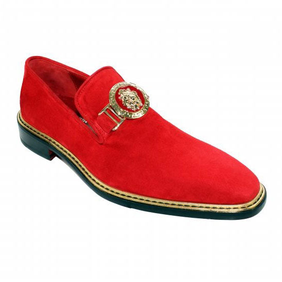 Emilio Franco 102 Red Loafers