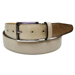 Emilio Franco 201 Calfskin Belt Neutro