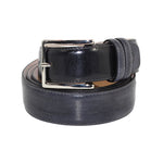 Emilio Franco 201 Leather Belt Dark Gray