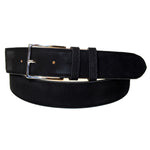 Emilio Franco 202 Suede Belt Black