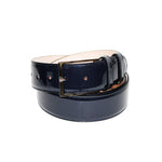 Emilio Franco 203 Patent Belt Navy