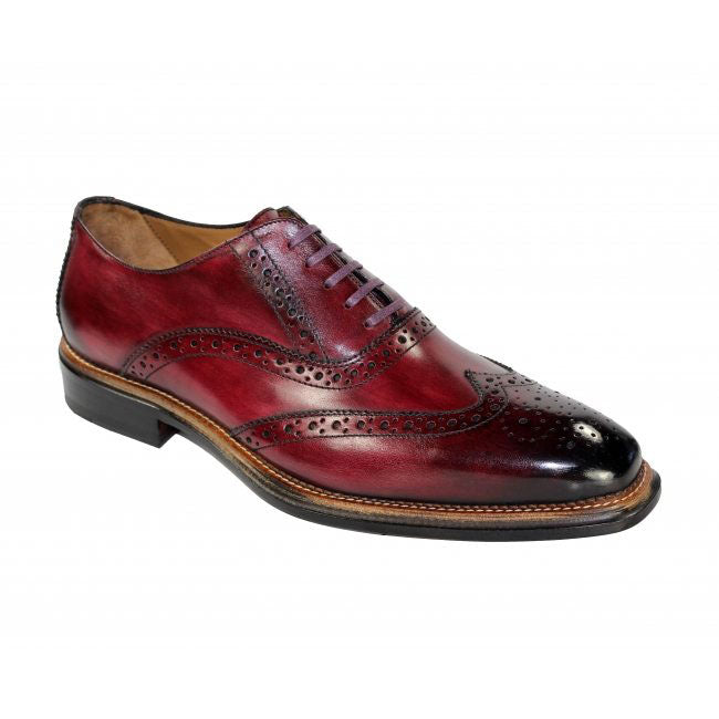 Emilio Franco 211 Burgundy Shoes