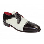 Emilio Franco 302 Chocolate / Bone Cap Toe Shoes