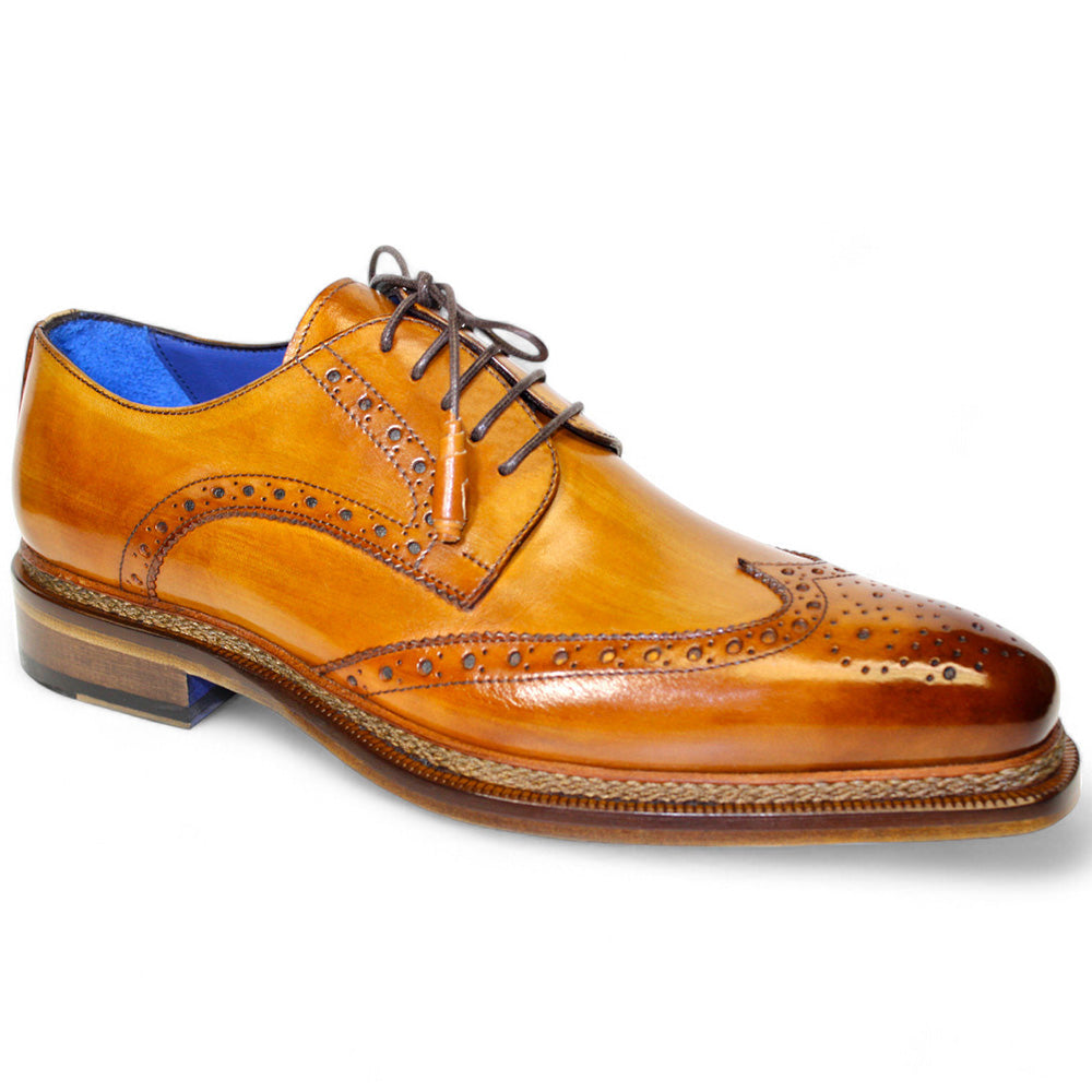 Emilio Franco Adriano Leather Shoes Cognac