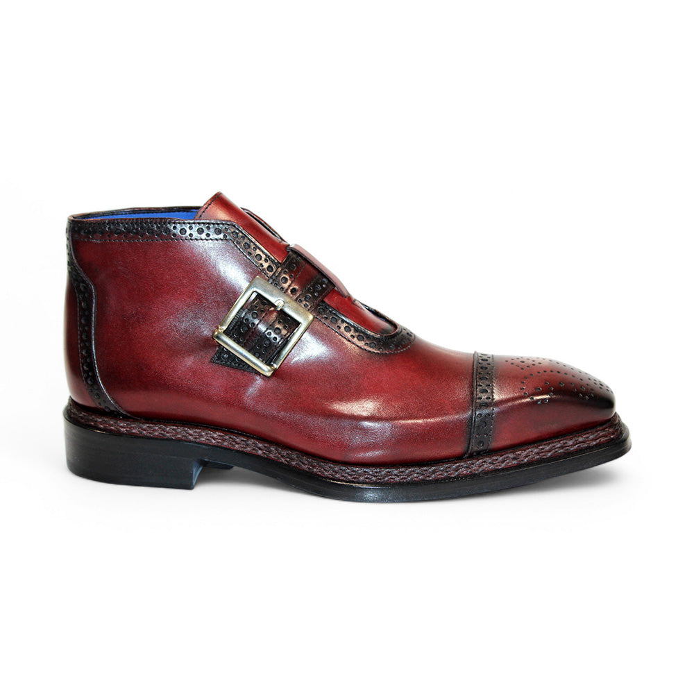Emilio Franco Aldo Leather Shoes Antique Red