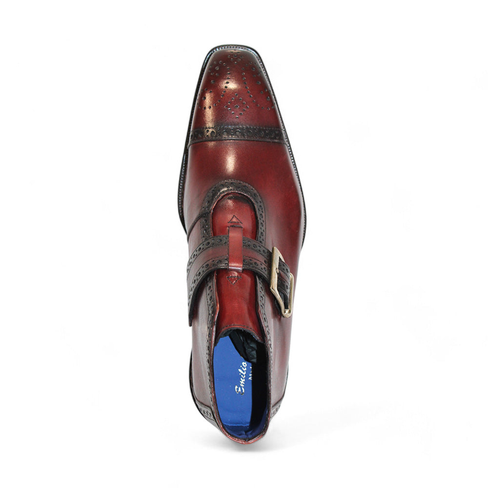 Emilio Franco Aldo Leather Shoes Antique Red