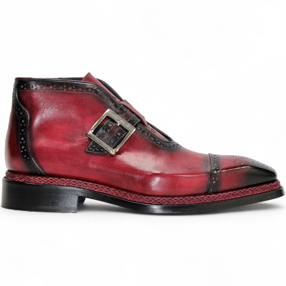 Emilio Franco Aldo Leather Shoes Antique Red