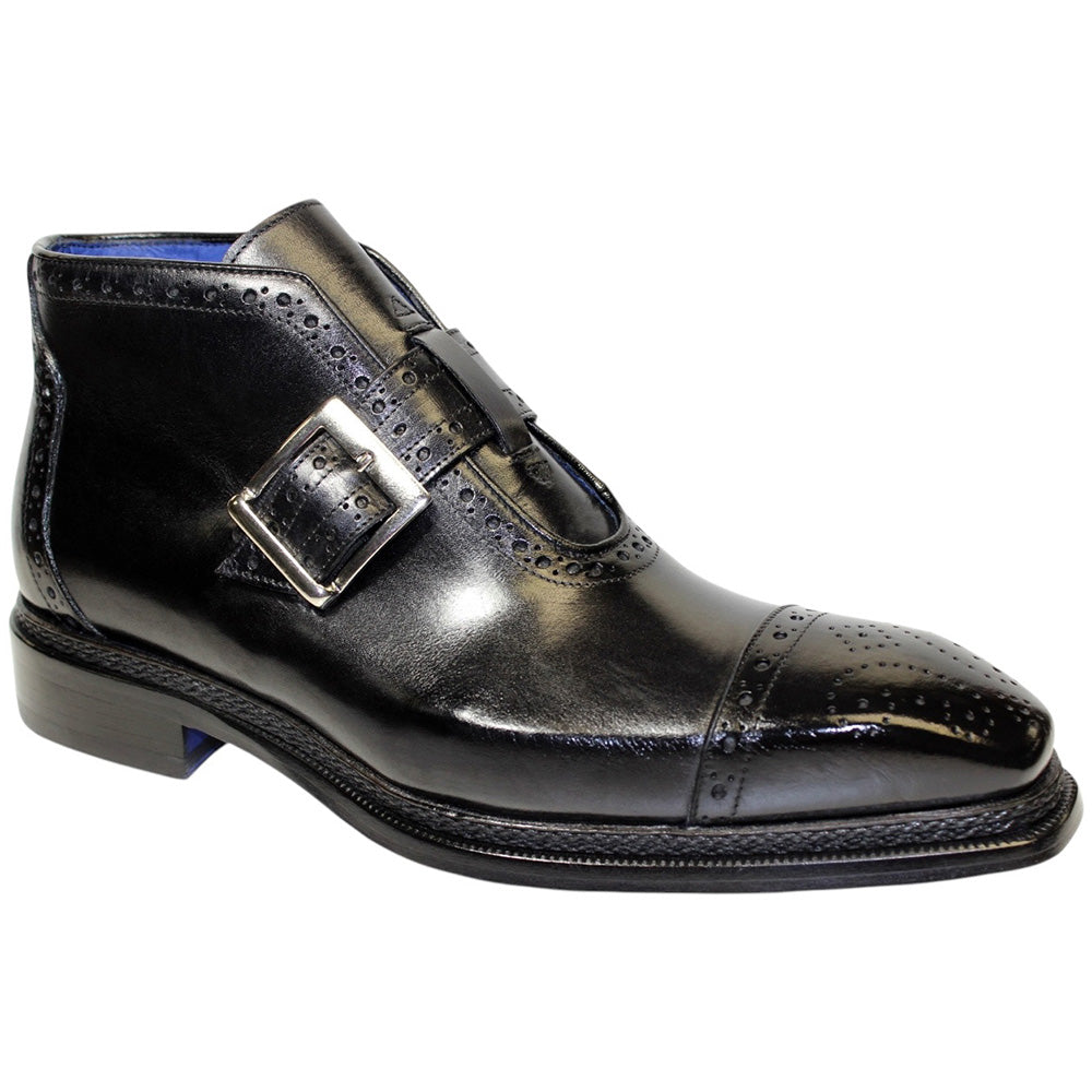 Emilio Franco Aldo Leather Shoes Black