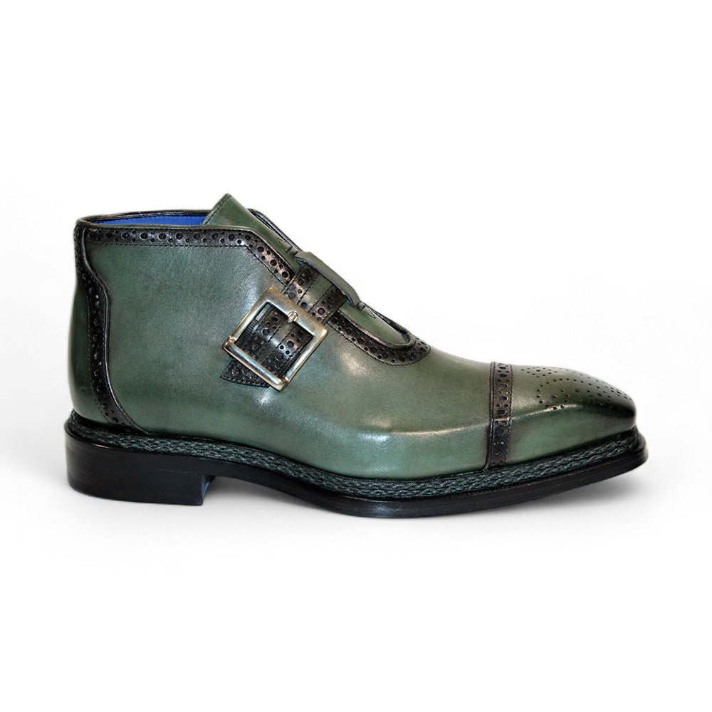 Emilio Franco Aldo Leather Shoes Green