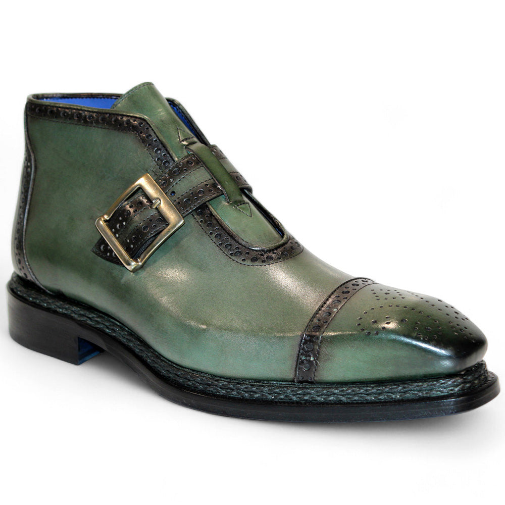 Emilio Franco Aldo Leather Shoes Green
