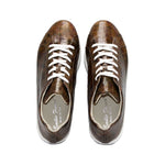 Emilio Franco Alfio Genuine Leather/Crocco Sneakers Green