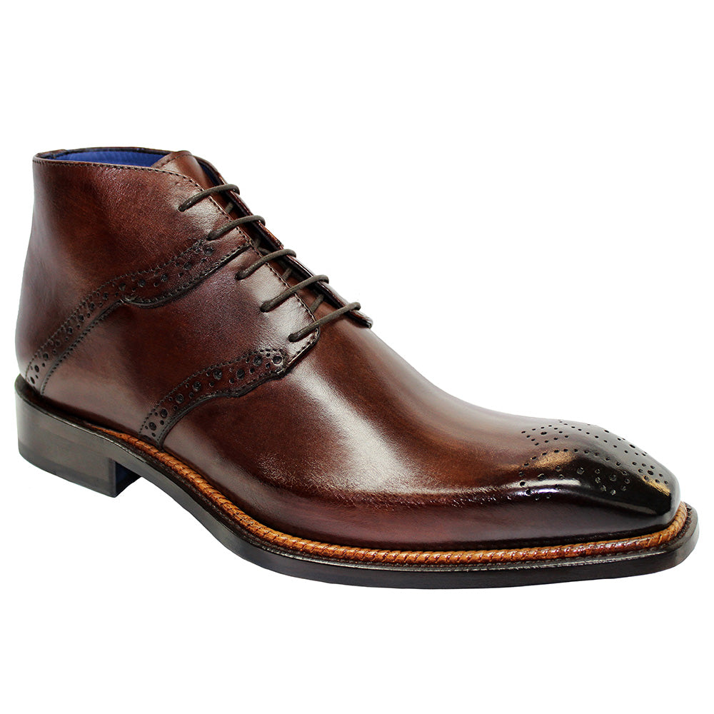 Emilio Franco Alonzo Calfskin Shoes Chocolate
