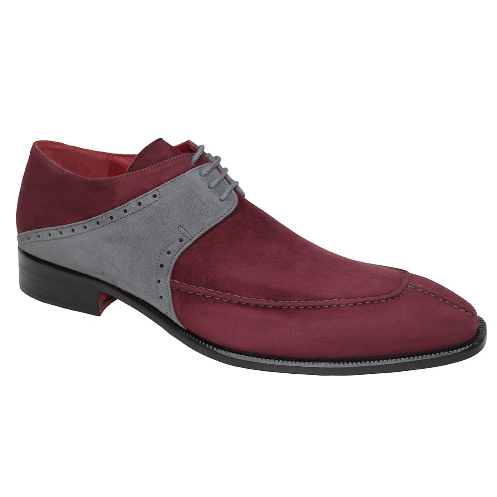 Emilio Franco Amadeo Shoes Burgundy / Grey