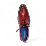 Emilio Franco Artigiana Delfino Leather Shoes Antique Red