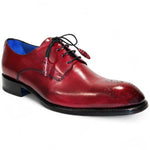 Emilio Franco Artigiana Delfino Leather Shoes Antique Red