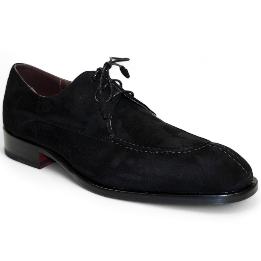 Emilio Franco Artigiana EF458 Suede Shoes Black