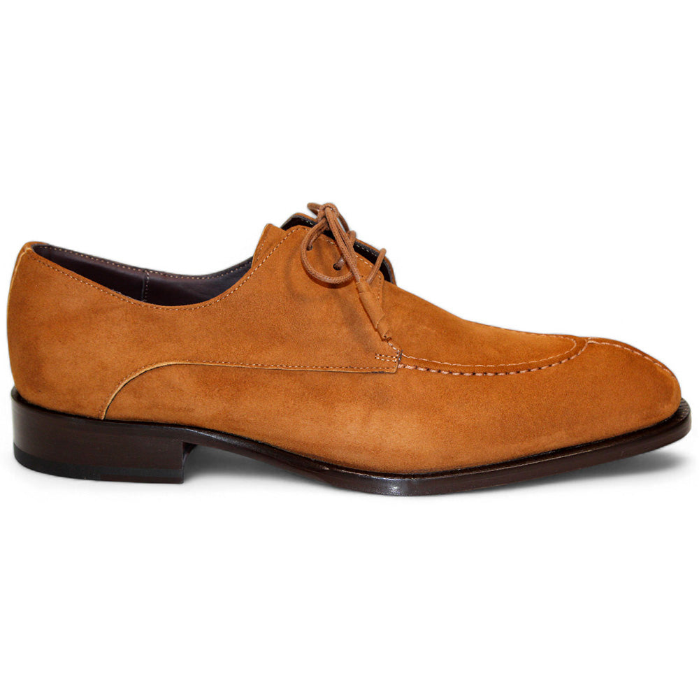 Emilio Franco Artigiana EF458 Suede Shoes Cognac
