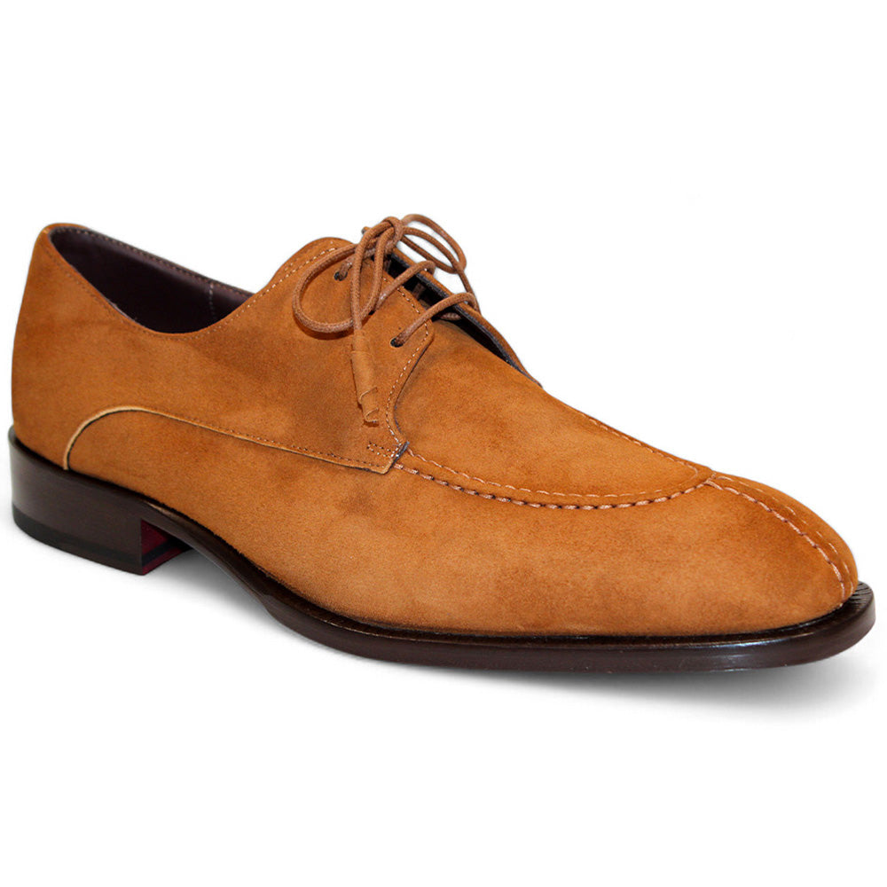 Emilio Franco Artigiana EF458 Suede Shoes Cognac