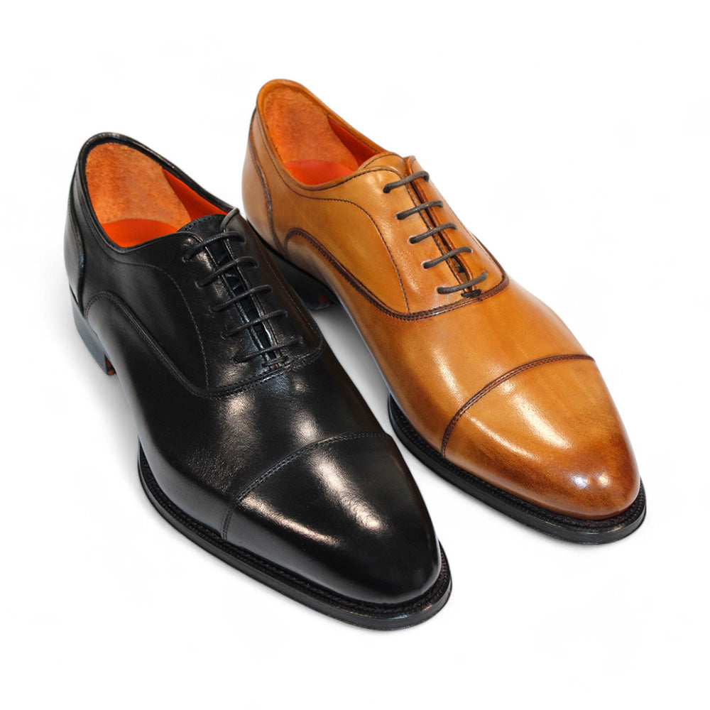 Emilio Franco Artigiana Gastone Leather Black