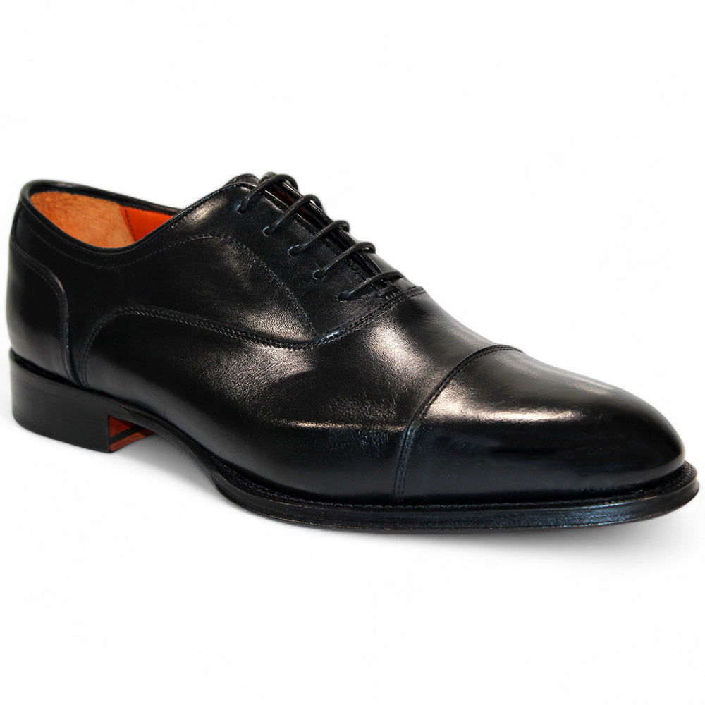 Emilio Franco Artigiana Gastone Leather Black