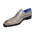 Emilio Franco Bernardo Calfskin Shoes Light Grey