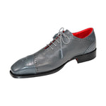 Emilio Franco Bosco Genuine Deerskin Shoes Grey