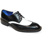 Emilio Franco Cosimo Calfskin Shoes Black / White