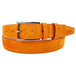 Emilio Franco Couture 202 Suede Belt Orange