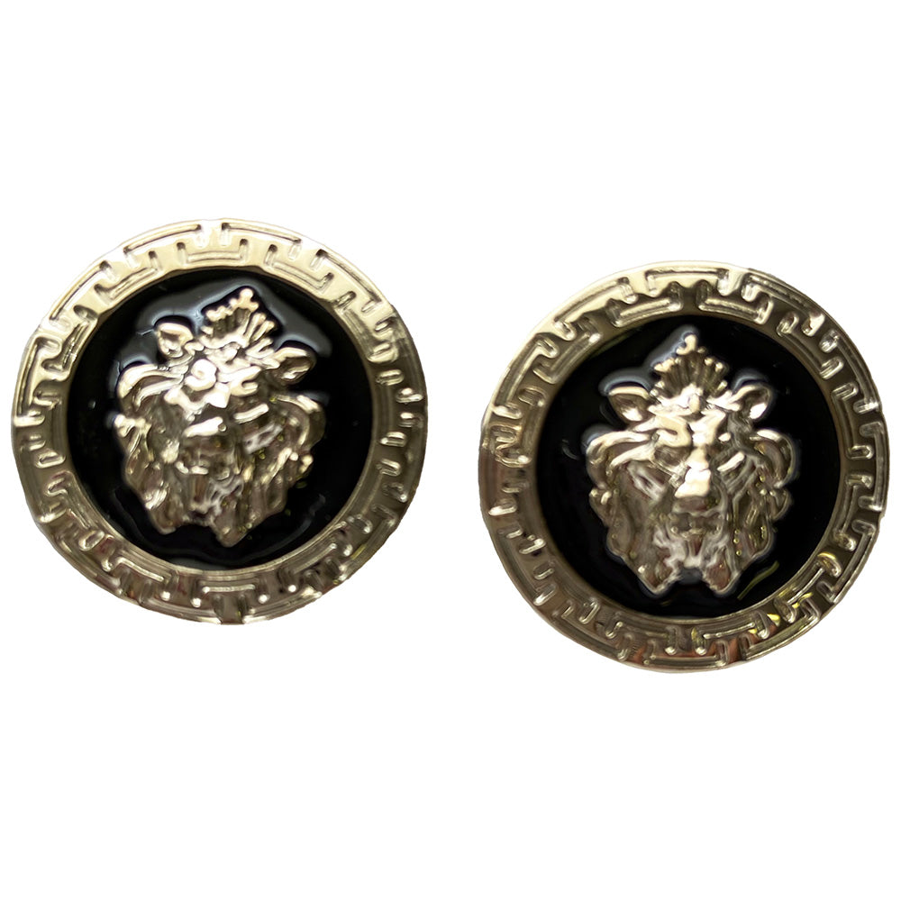 Emilio Franco Couture Cufflink Black / Silver