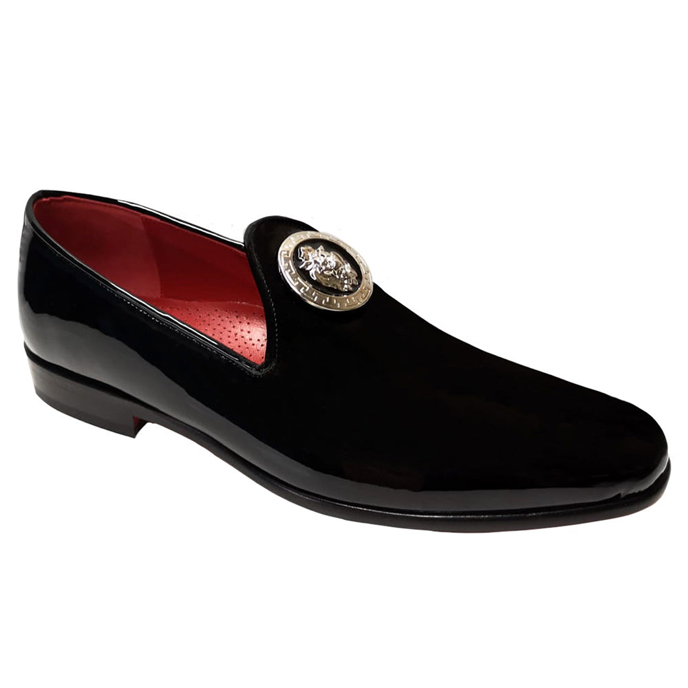Emilio Franco Couture EF303 Patent Shoes Black