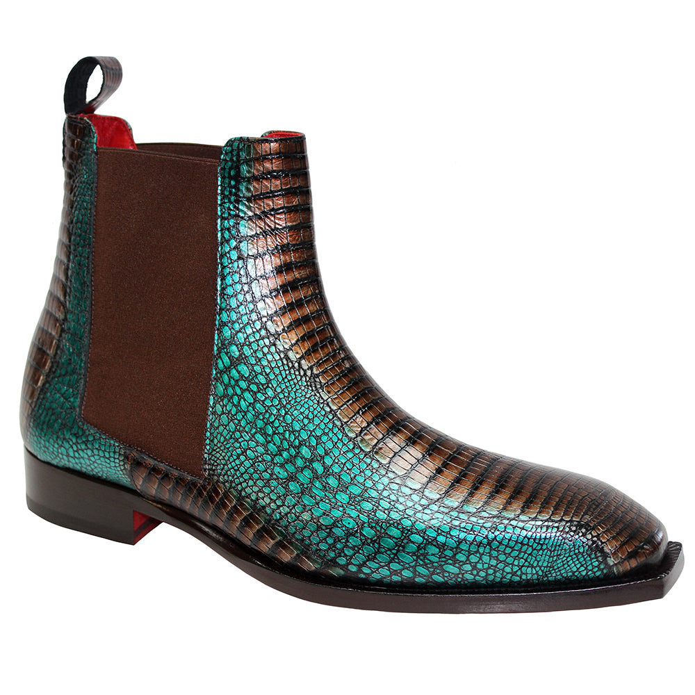 Emilio Franco Couture EF311 Boots Brown Green