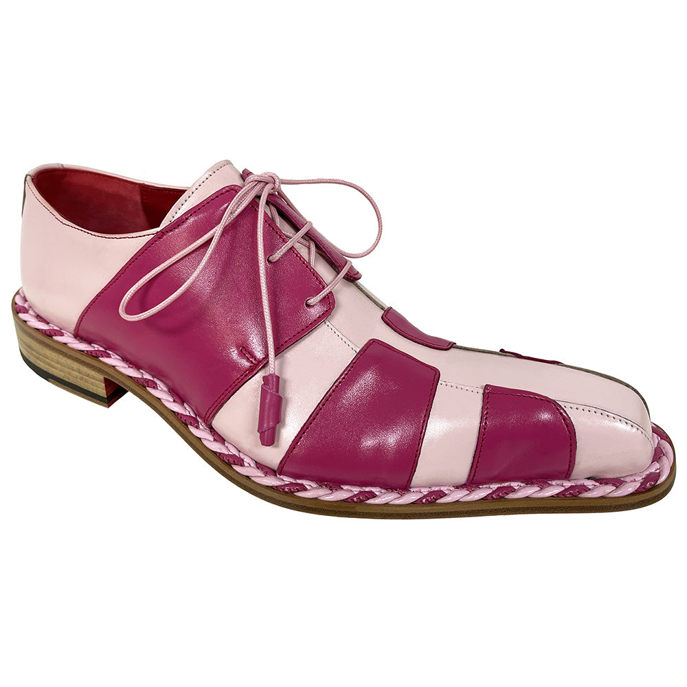 Emilio Franco Couture EF335 Calfskin Shoes Fuscia / Pink