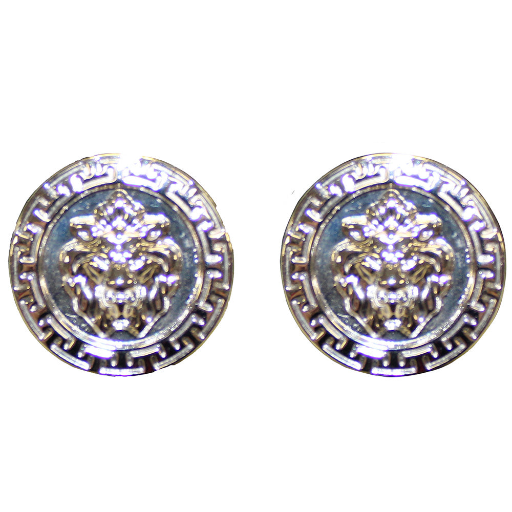 Emilio Franco Couture Lion Lace Bar Silver