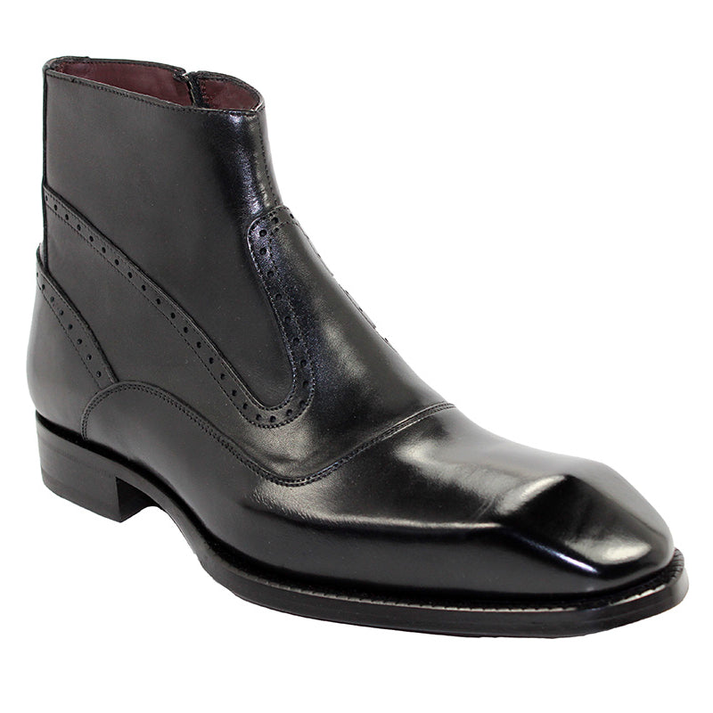 Emilio Franco Davide Black Boots