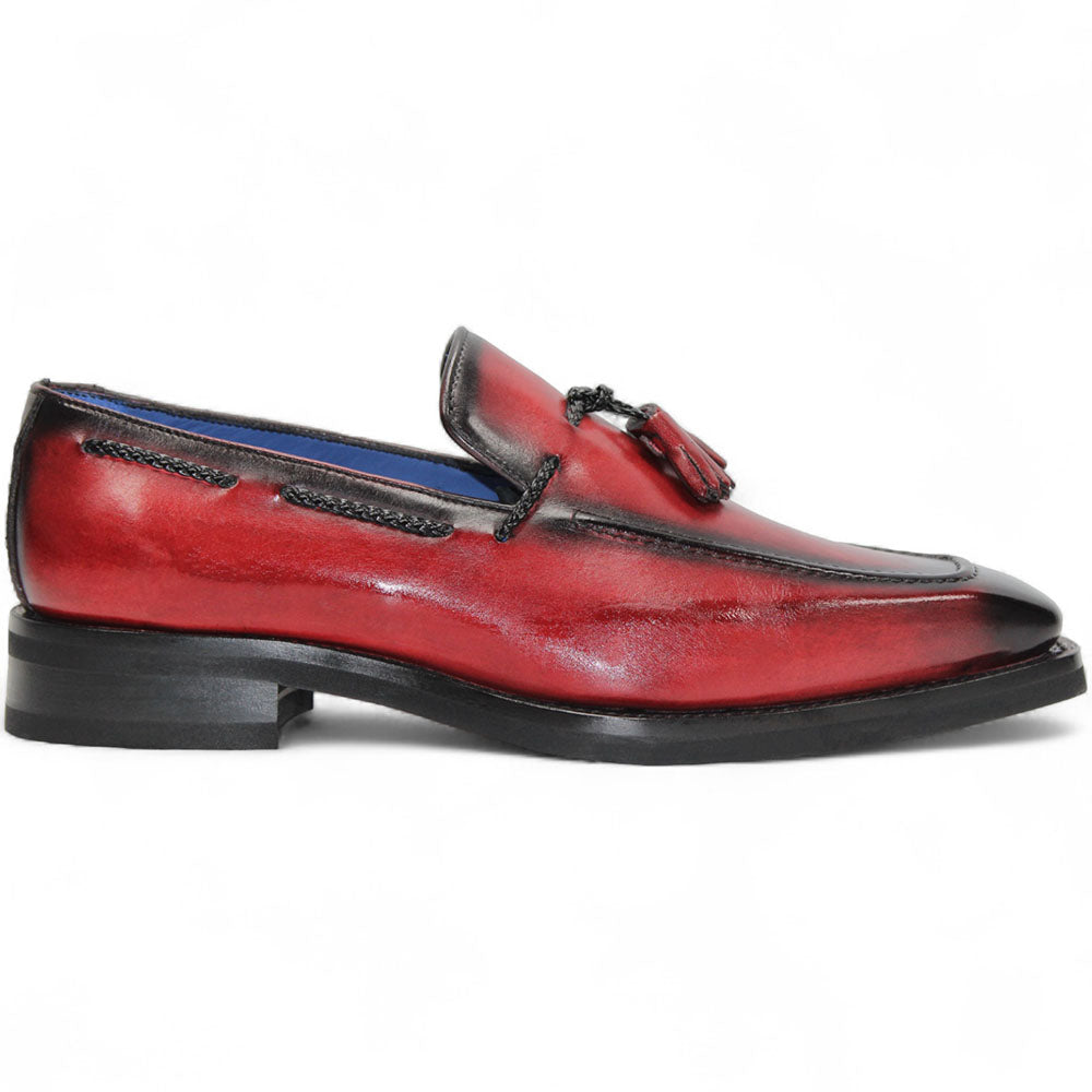 Emilio Franco Dino Leather Shoes Red/Black