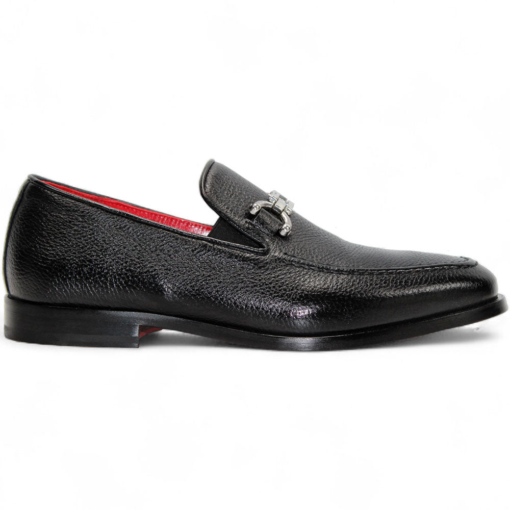 Emilio Franco Edgardo Deerskin Shoes Black