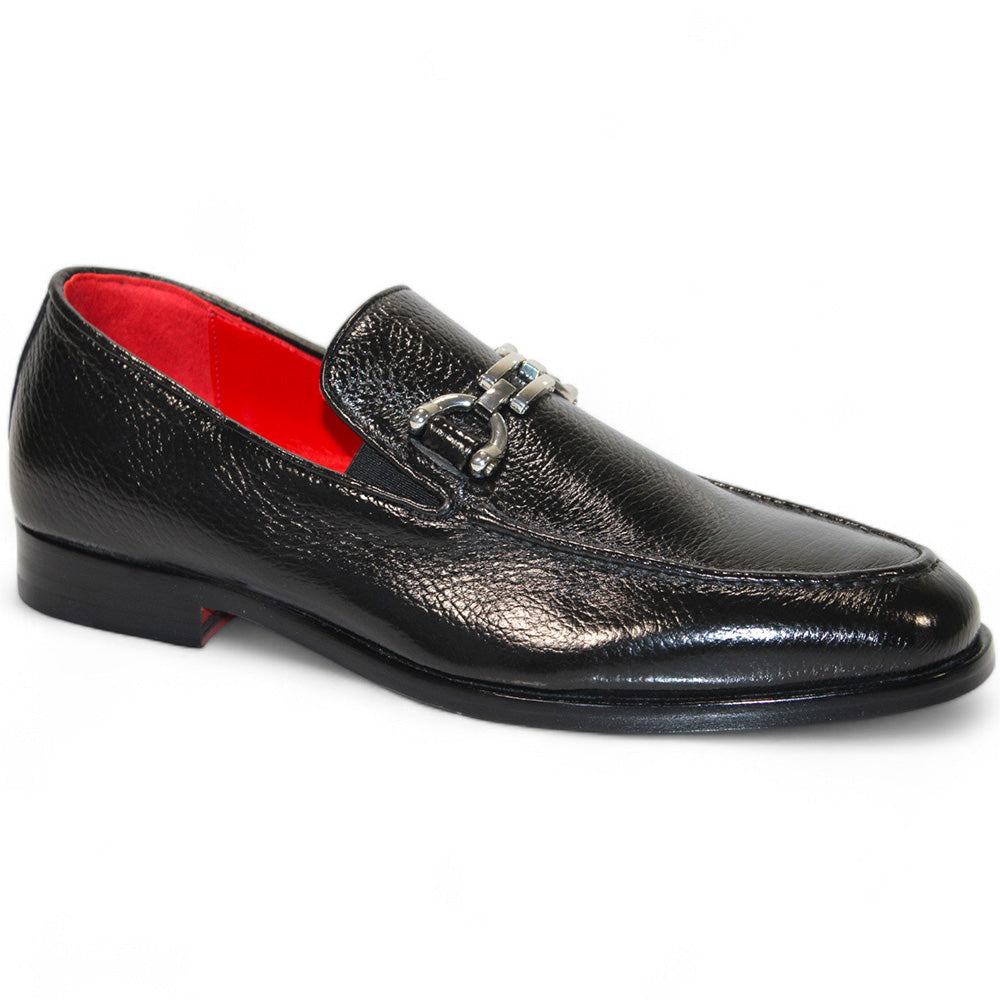 Emilio Franco Edgardo Deerskin Shoes Black