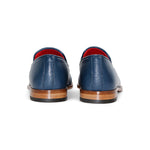 Emilio Franco Edgardo Deerskin Loafers Lagoon