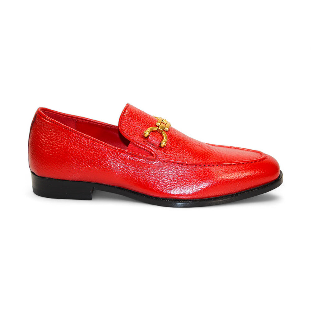 Emilio Franco Edgardo Deerskin Shoes Red