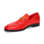 Emilio Franco Edgardo Deerskin Shoes Red
