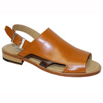 Emilio Franco EF122 Leather Sandals Cognac / Brown