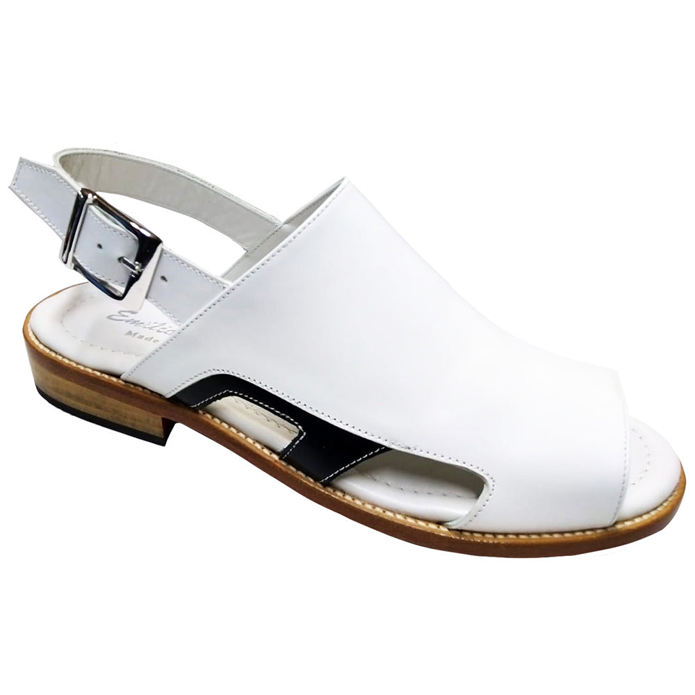 Emilio Franco Ef122 Sandals White / Black