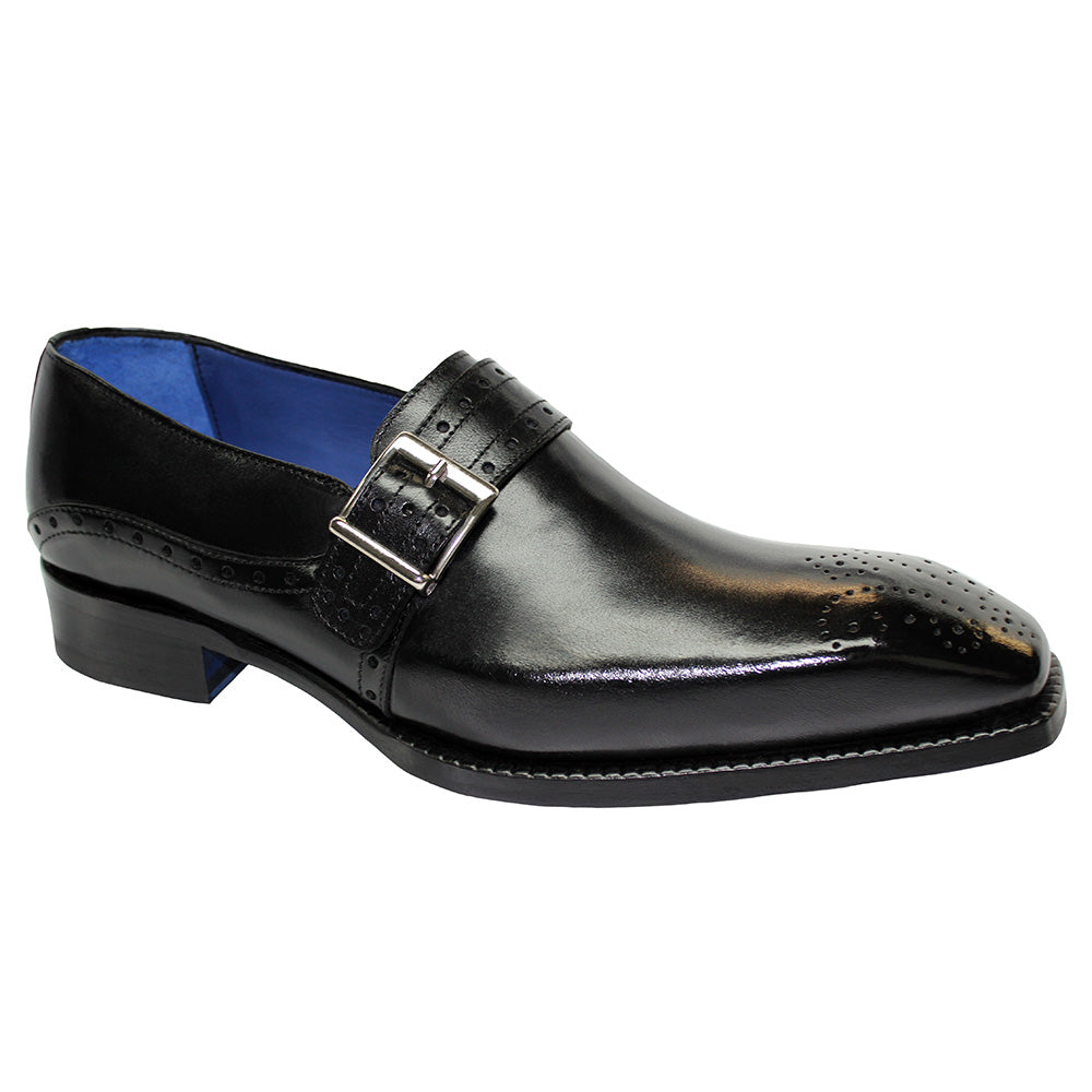 Emilio Franco Elio Calfskin Shoes Black