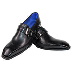 Emilio Franco Elio II Lambskin Shoes Black